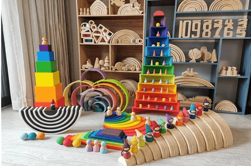 A Comparison Between Montessori Toys and STEM Toys - Oliver & Company Montessori Toys