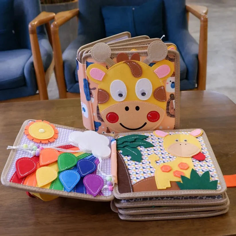 Montessori books and wooden literacy toys for young children from Oliver and Company