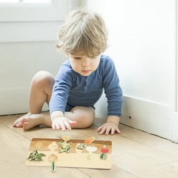 Montessori Wooden Puzzles for Growth Development - Oliver & Company Montessori Toys