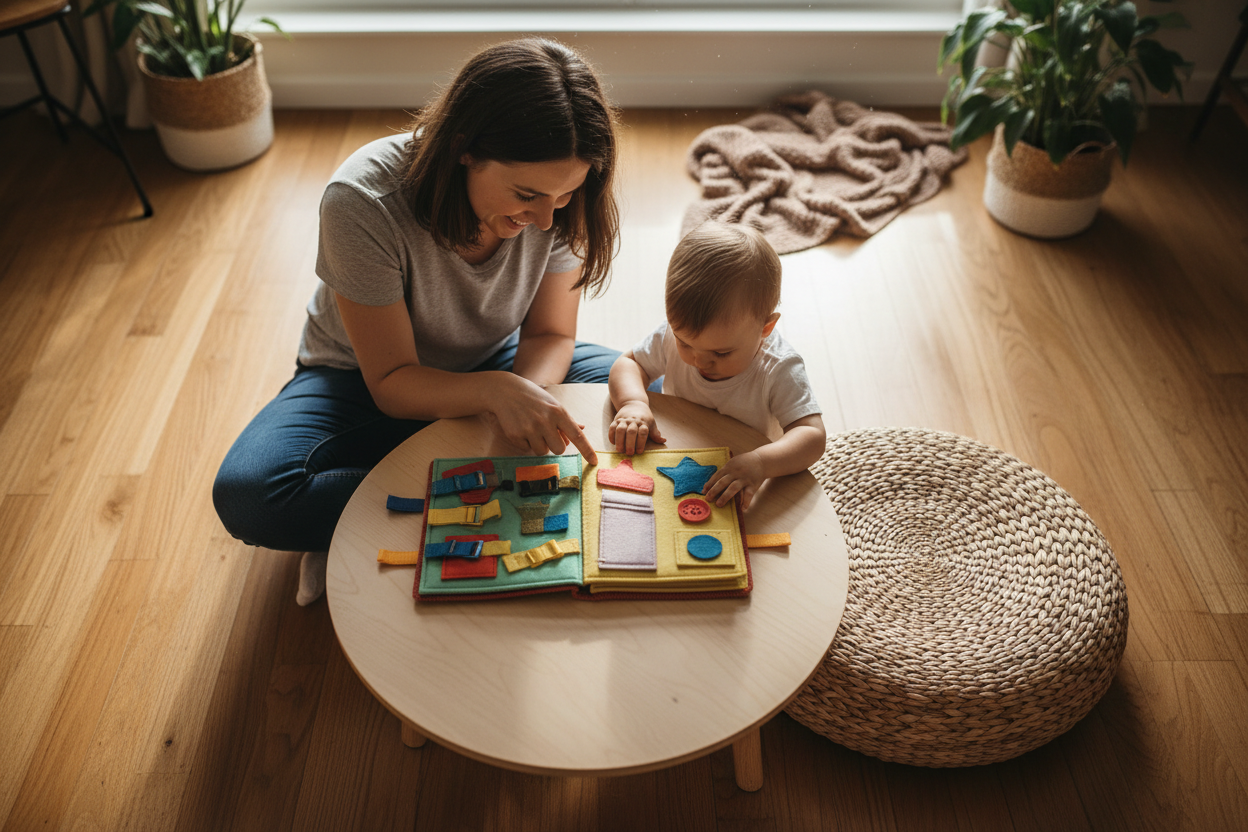 Montessori Busy Books: Felt Learning Books for Toddlers and Preschoolers