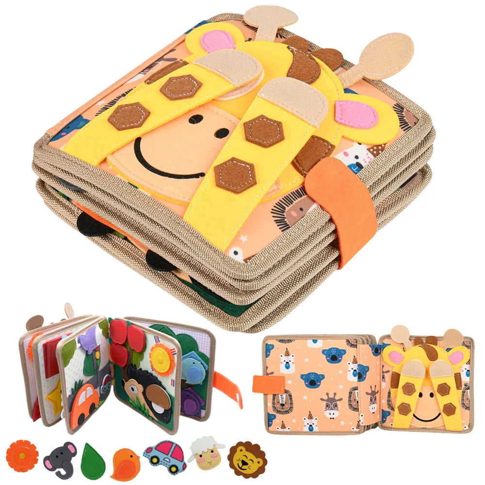 Montessori Busy books by Oliver Montessori Toys