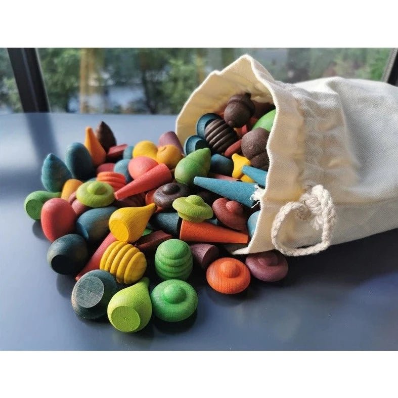 12pcs Sets Mandala Loose Parts - Oliver & Company Montessori Toys
