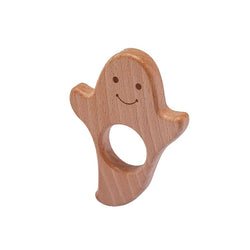 5Pcs Montessori Halloween Wooden Baby Teethers - Oliver & Company Montessori Toys