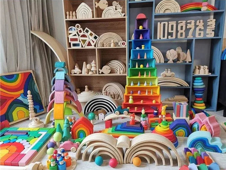 Collection of Montessori Toys