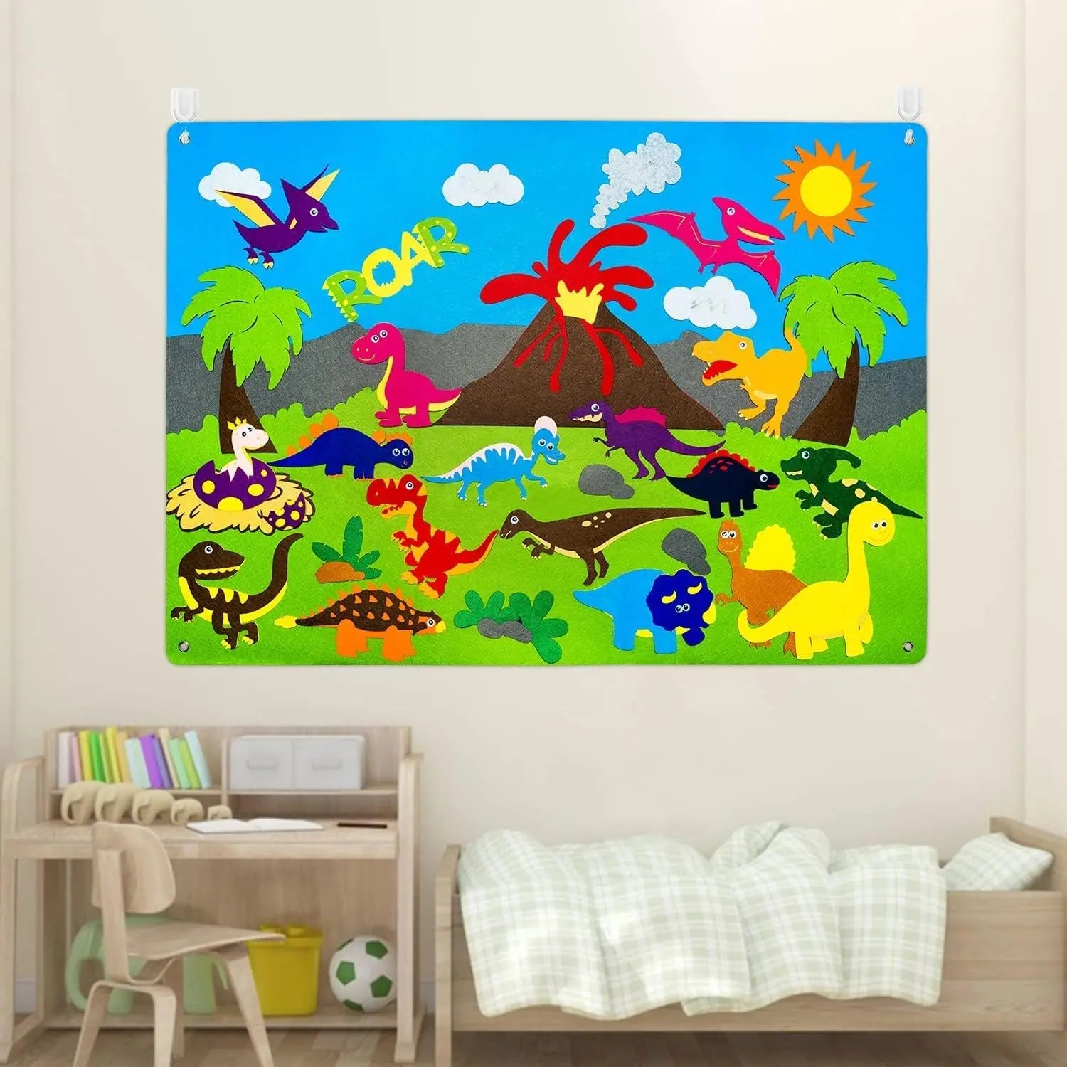 Felt Board Story Set for Kids – Montessori Themes – Oliver & Company