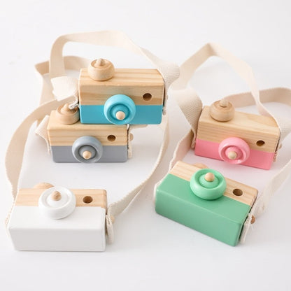 Childrens Montessori Classic Wooden Camera Oliver & Company Toys