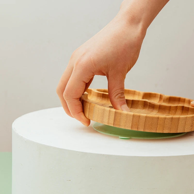 Baby Bamboo Suction Plate & Bowl Set