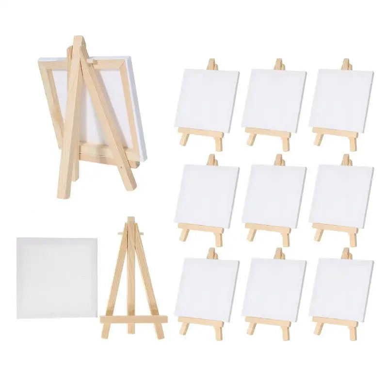 12pcs Mini Easels - 5-inch Small Table Easel | Oliver Montessori