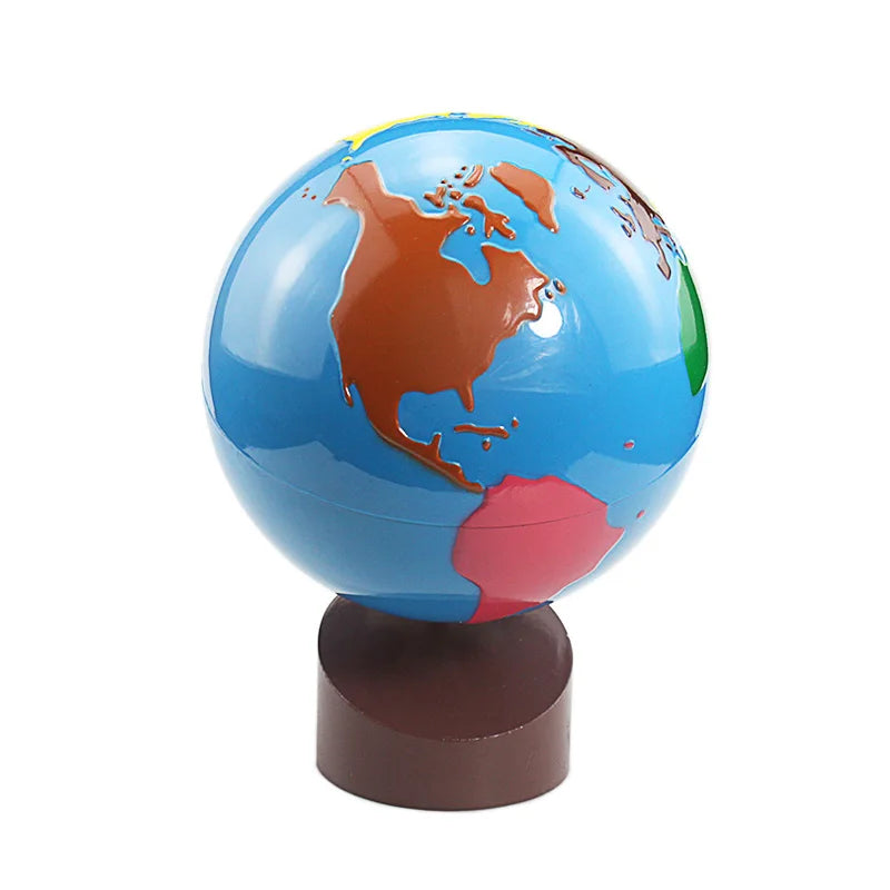 Montessori Continent Globe Geography Toy