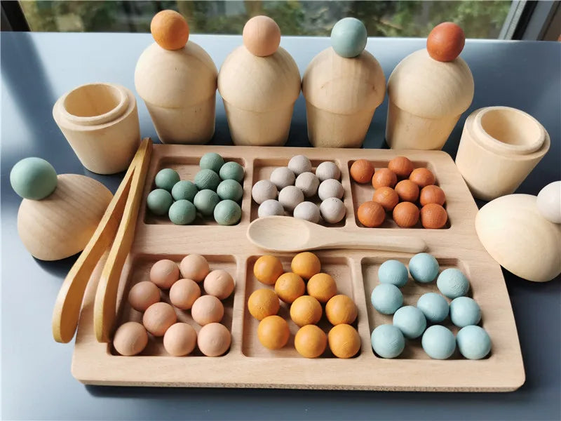 Wooden Pretend Play Food & Sorting Toys