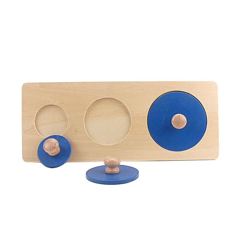 Montessori Geometric Inset Boards | Oliver Montessori Toys