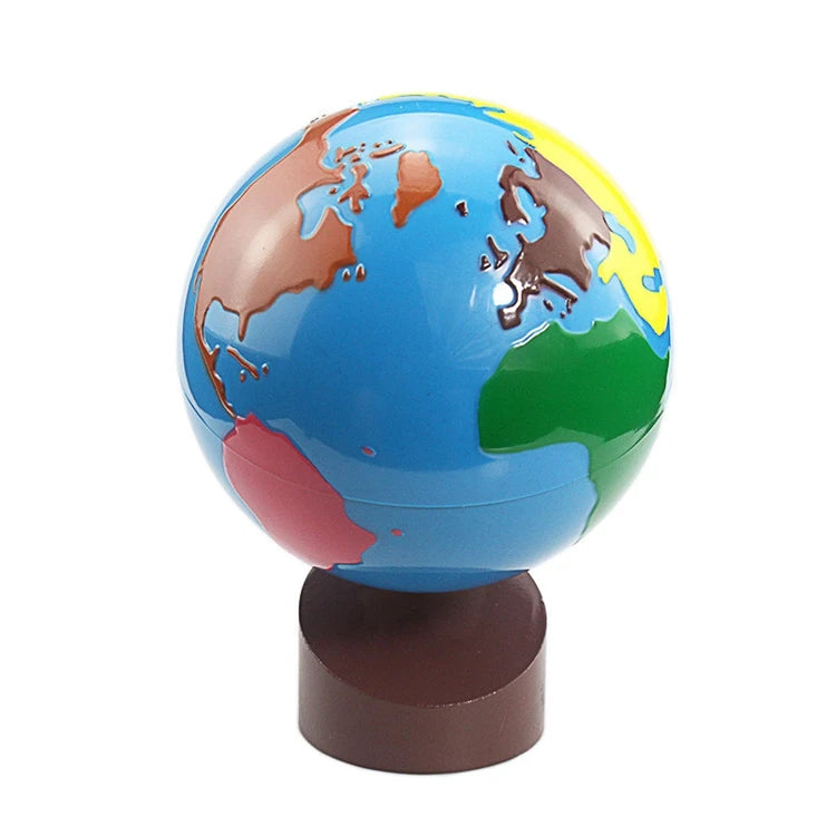 Montessori Continent Globe Geography Toy