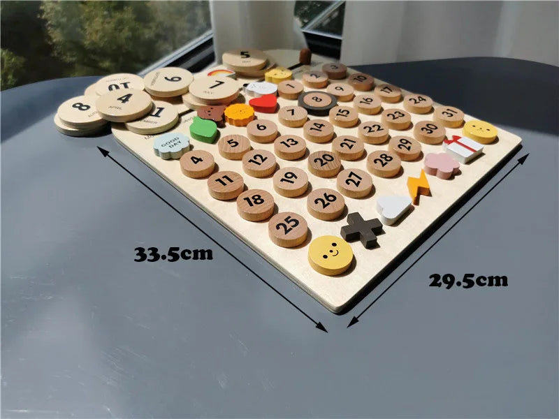 Wooden Weather Station - Montessori Interactive Learning Toy
