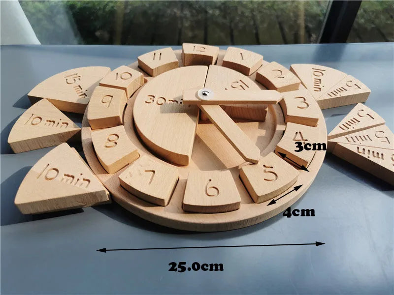Wooden Weather Station - Montessori Interactive Learning Toy
