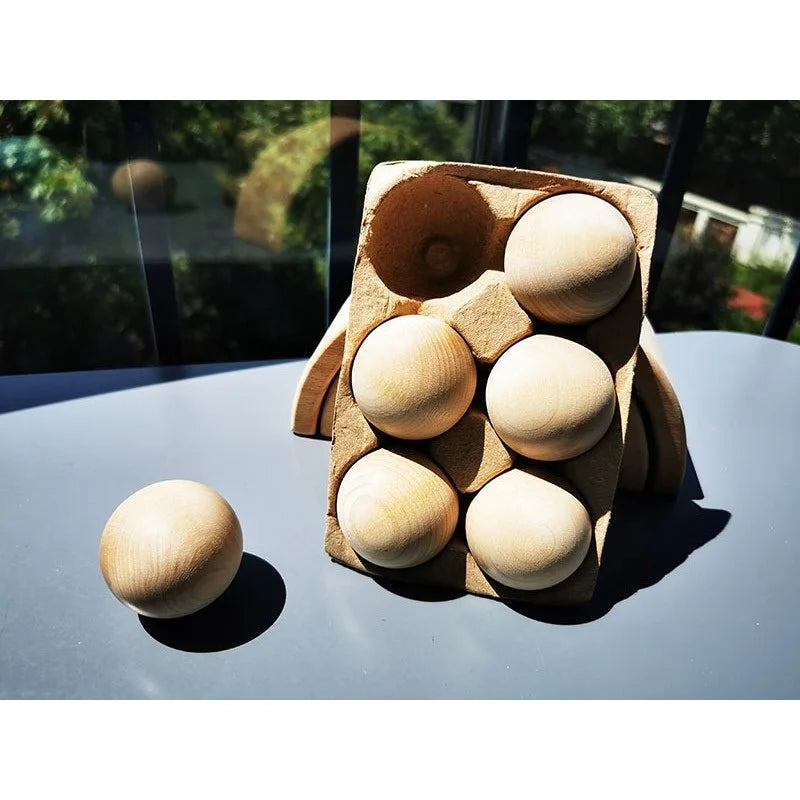 Wooden Elemental Stacking Toys