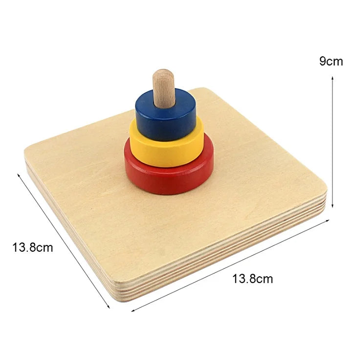 Graduated rings on dowel activity