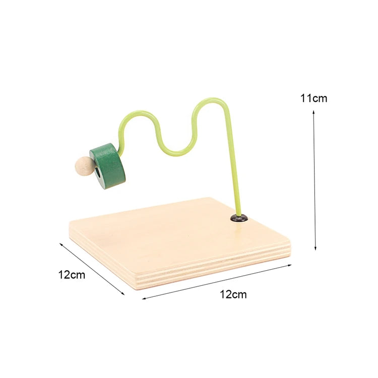 Disc on zigzag wire activity