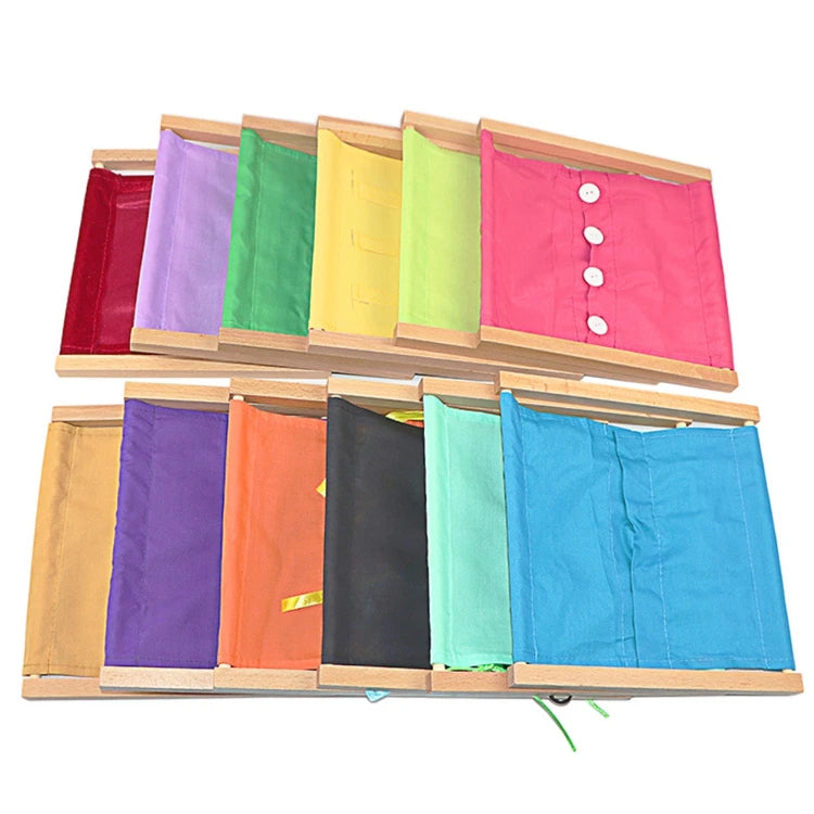 Montessori Dressing Cloths Set of 12 Practical Life Material