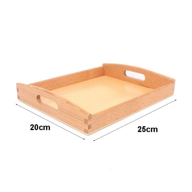 Empty wooden tray, 25 x 20cm