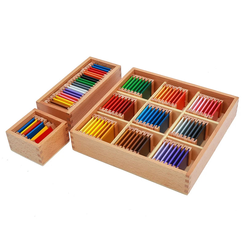 Montessori Color Tablets Complete Set Sensorial Material