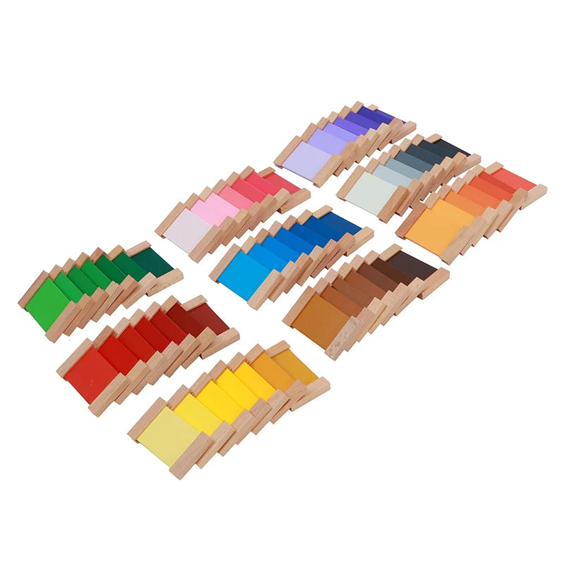 Montessori Color Tablets Complete Set Sensorial Material