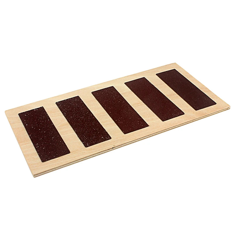 Montessori Rough and Smooth Touch Board Sensorial Toy for Toddlers
