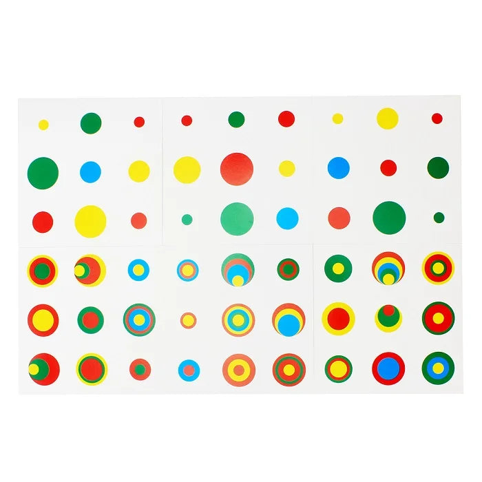 Knobless cylinder pattern cards