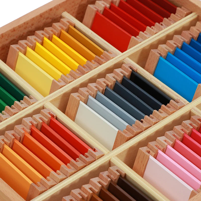 Montessori Color Tablets Complete Set Sensorial Material
