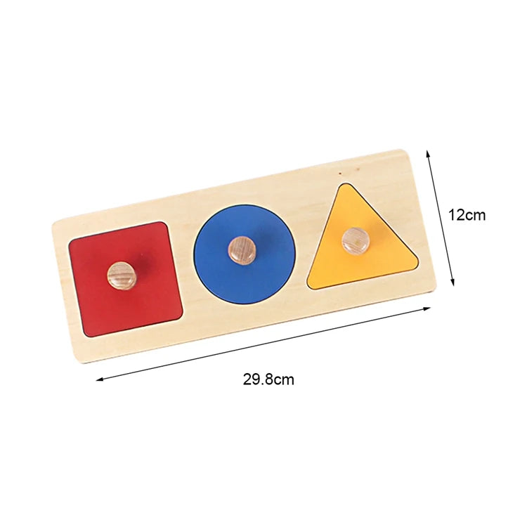 Montessori Geometric Inset Boards | Oliver Montessori Toys