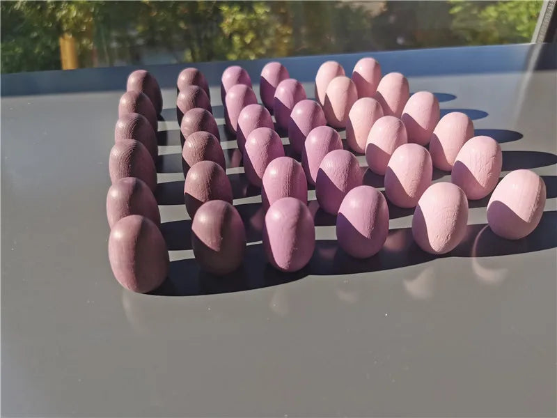 Montessori Rainbow & Natural Wood Loose Parts and Sorting Box