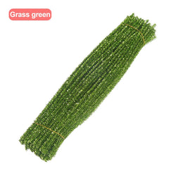 30/50/100pcs Glitter Chenille Pipe Cleaners | Oliver Montessori