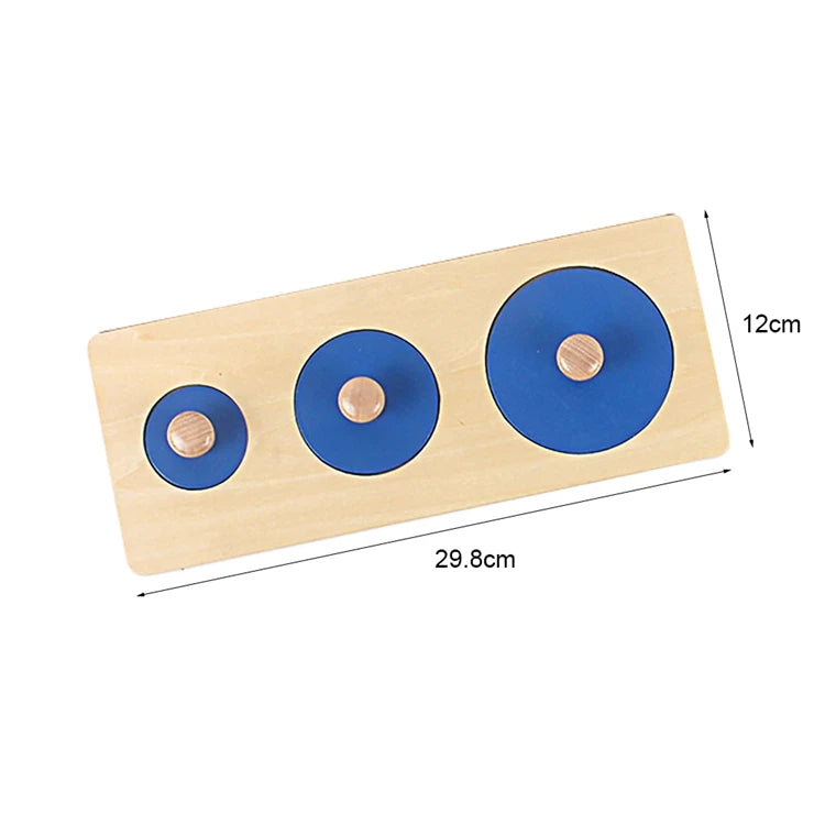 Montessori Geometric Inset Boards | Oliver Montessori Toys