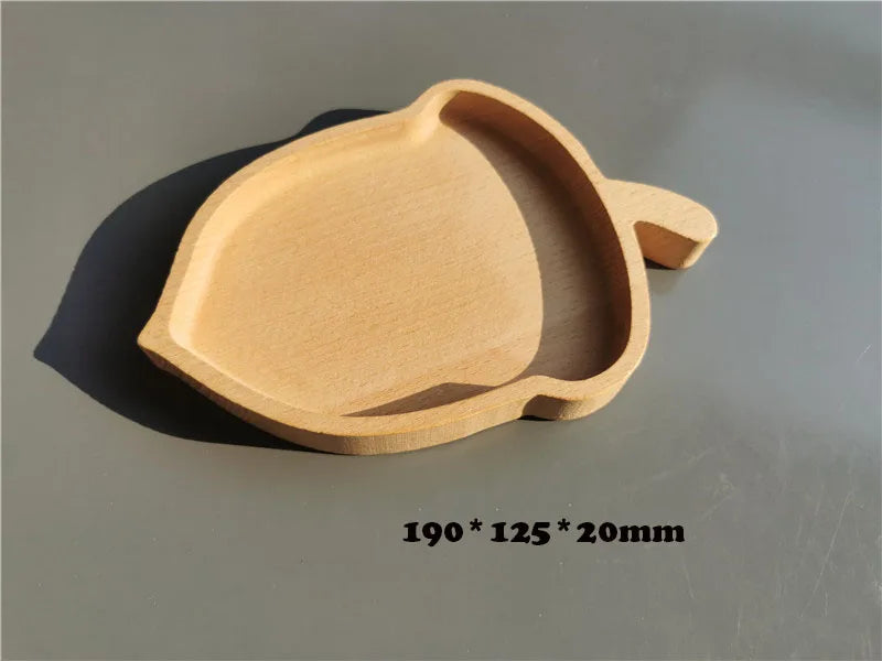 Wooden Round Sorting Trays