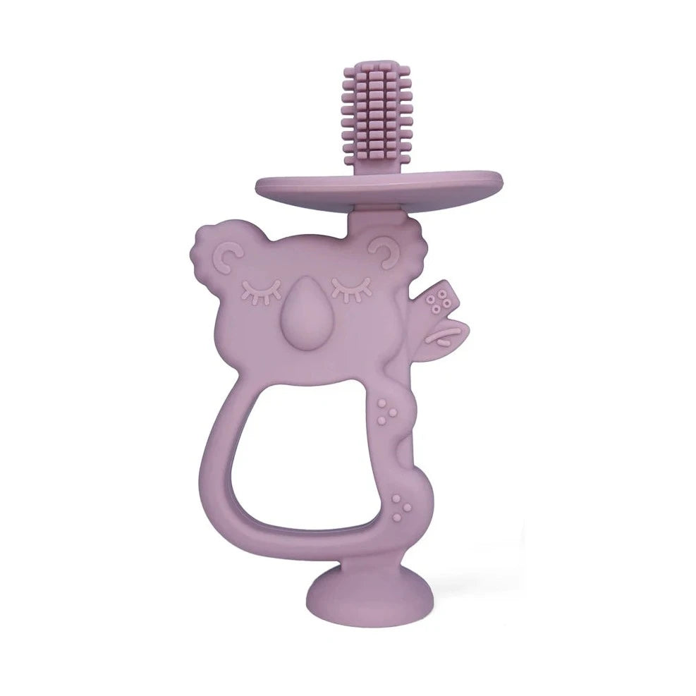 Baby Silicone Training Teether/Toothbrush | Koala Design
