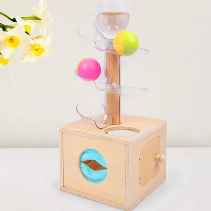 Montessori Rotating Ball Box Toy
