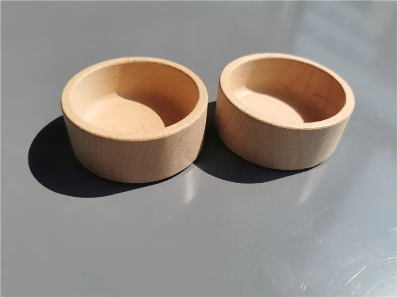 Wooden Montessori Counting Board Sets – Walnut Frame, Number Tiles & Felt Balls