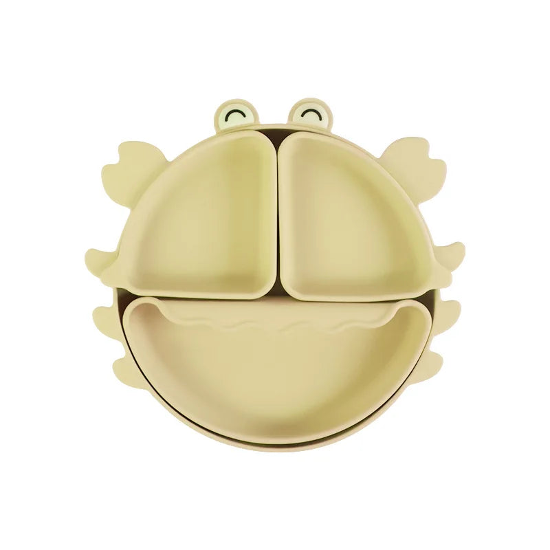 Yellow crab divided suction plate