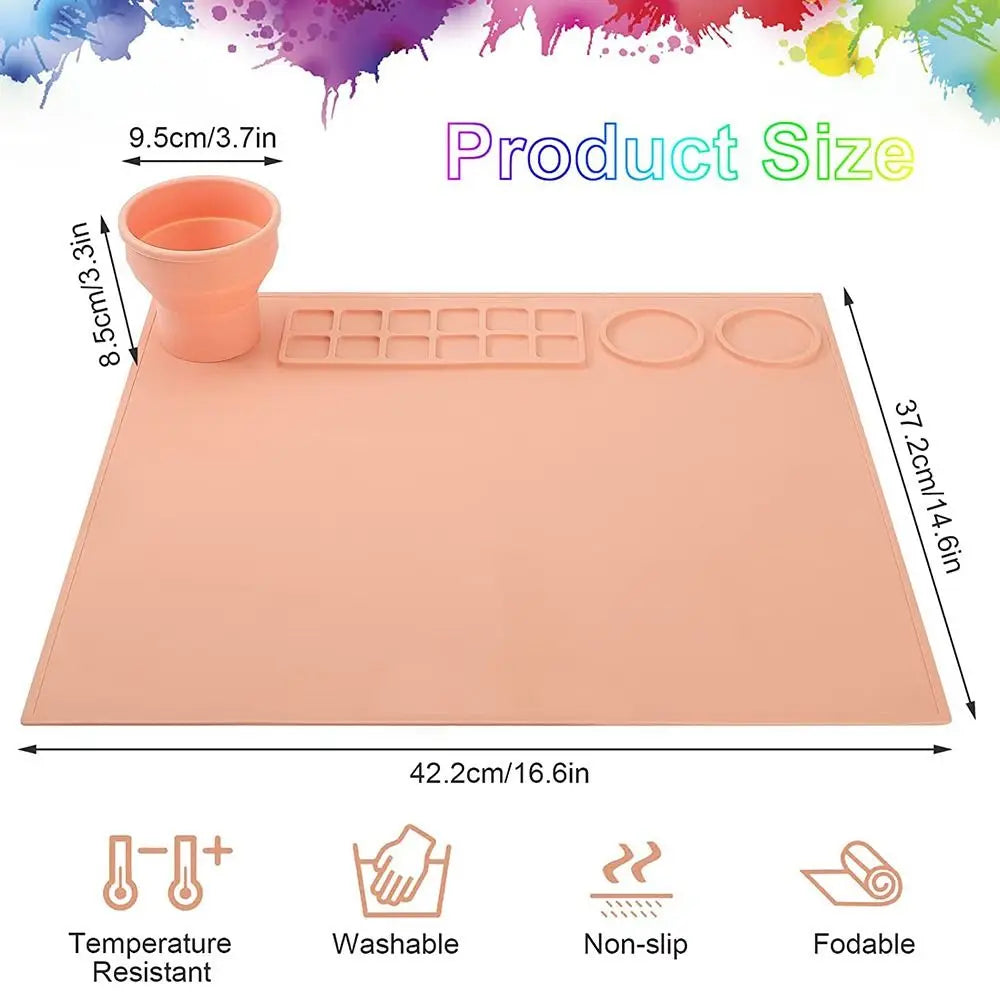 Kids Multifunctional Silicone Drawing Board | Oliver Montessori