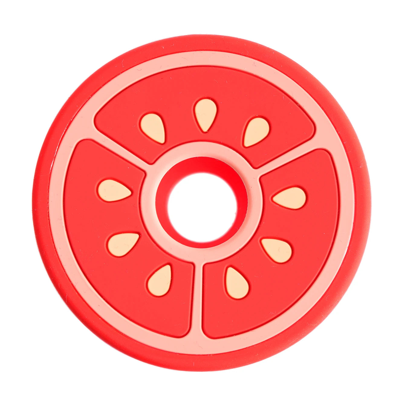 Fruit & Vegetable Silicone Baby Teether | BPA-Free Teething Toy | Oliver & Company Montessori Toys