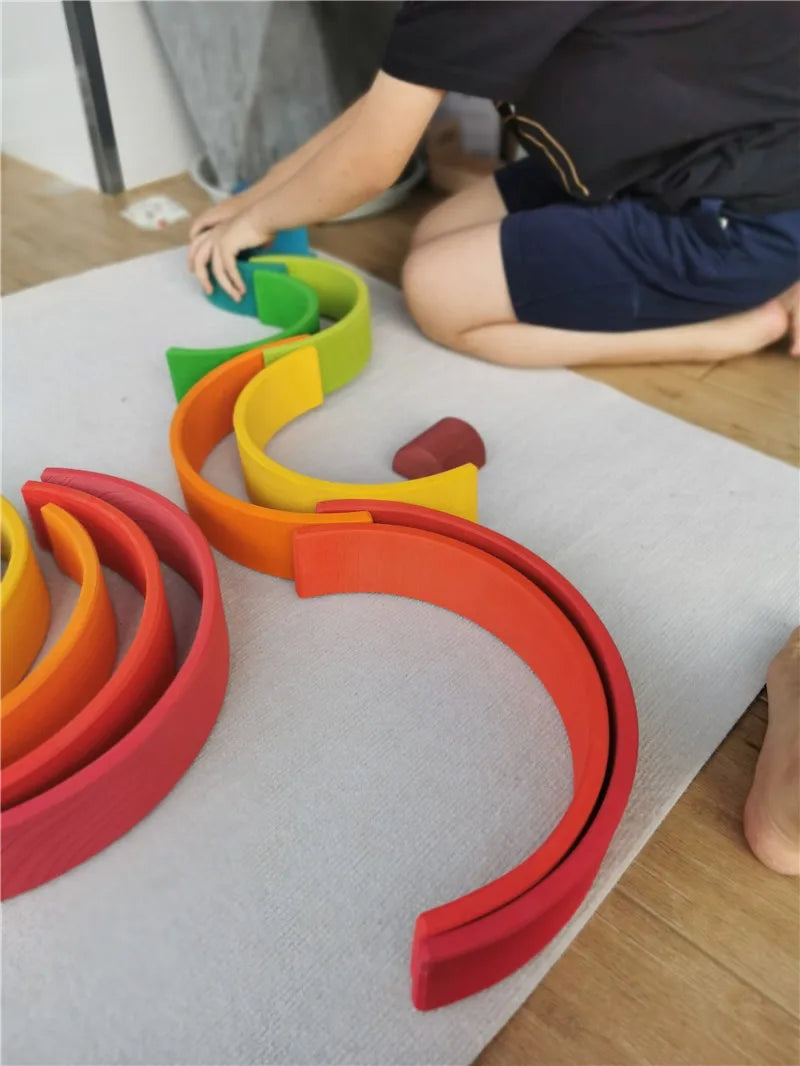 Montessori Deluxe Wooden Stacking Sets