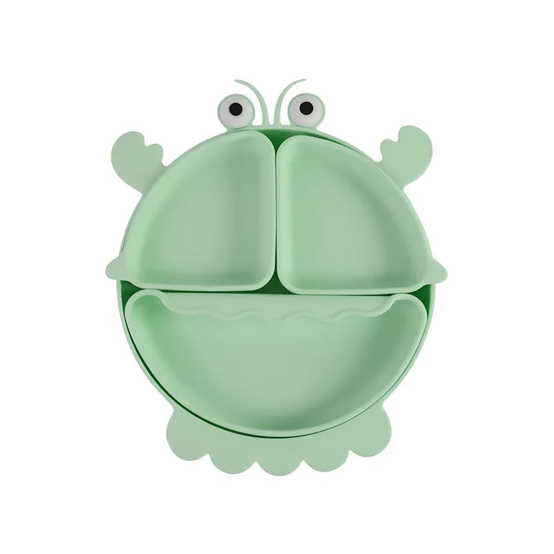 Green lobster divided suction plate