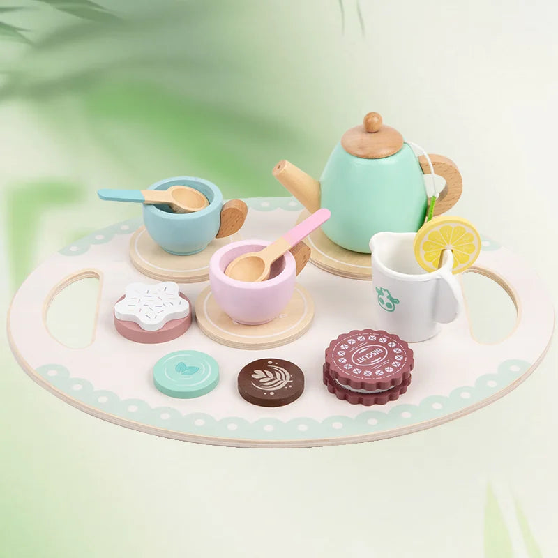 Wooden Tea Party Set - Oliver & Company