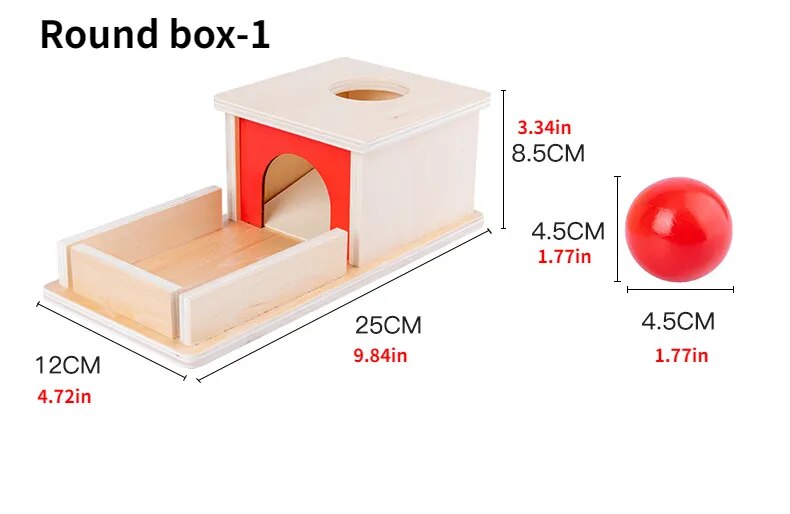 Montessori Permanence Object Boxes