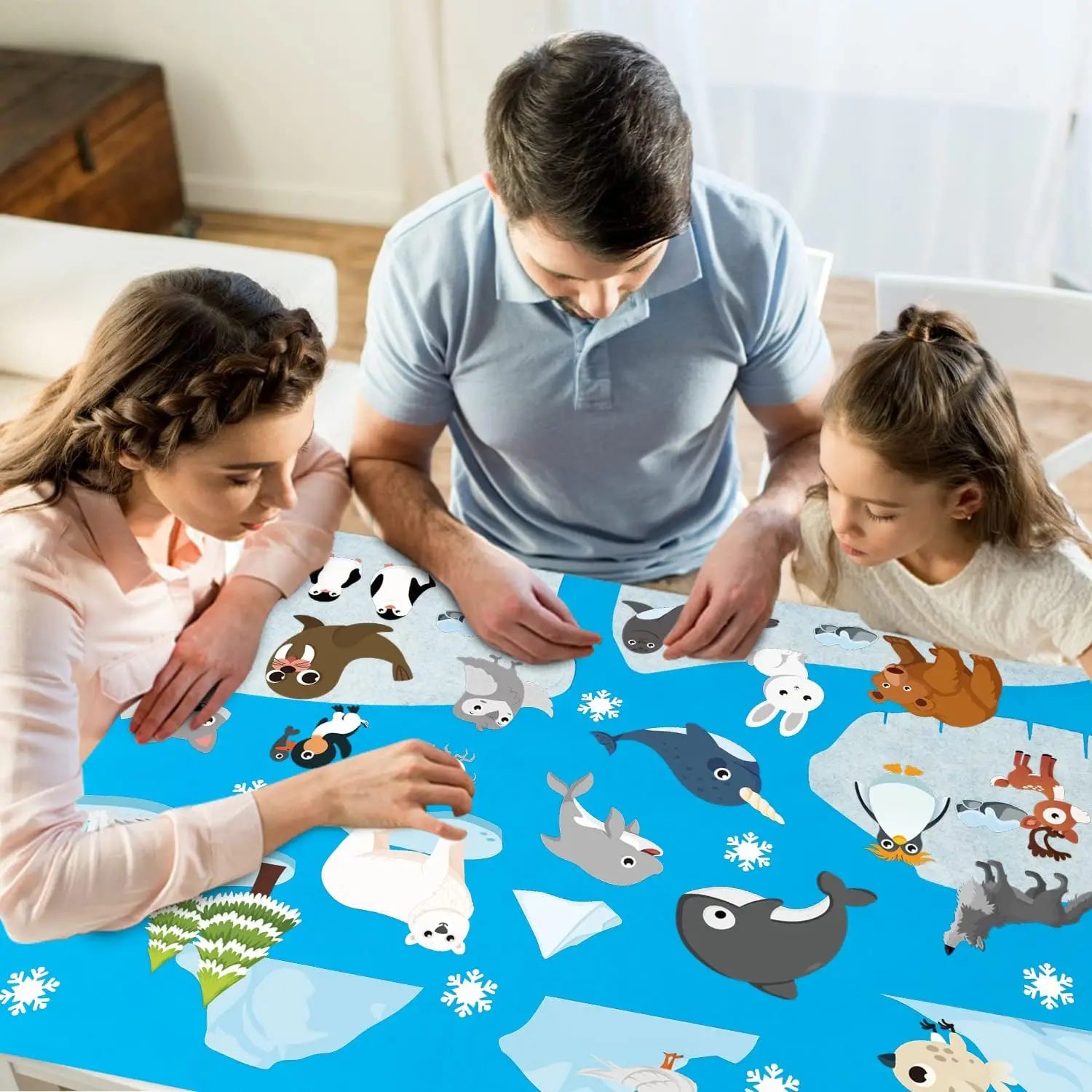 Felt Story Board for Kids – Themed Storytelling Set – Oliver & Company
