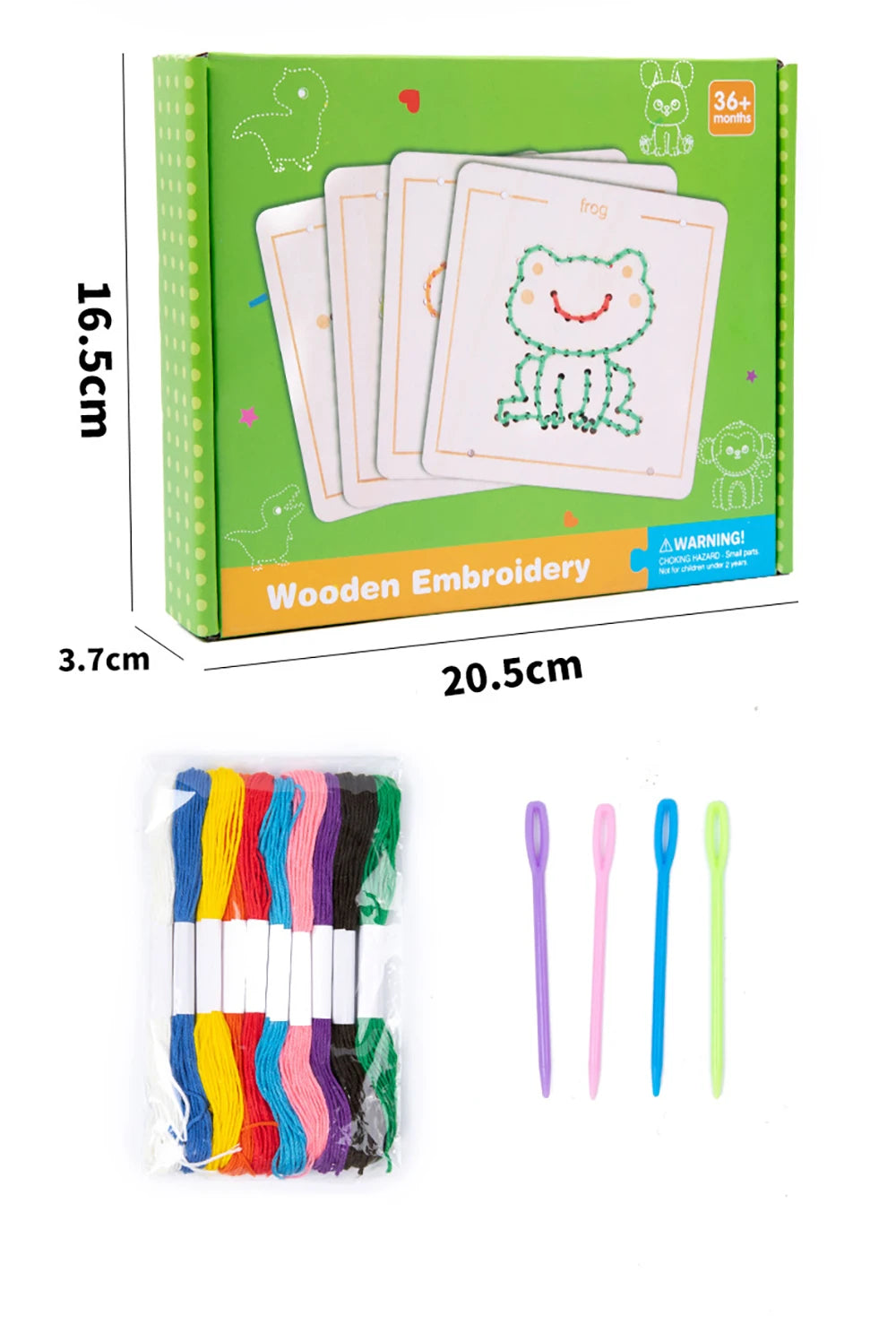 Wooden Lacing Boards for Kids – Montessori Threading – Oliver & Company