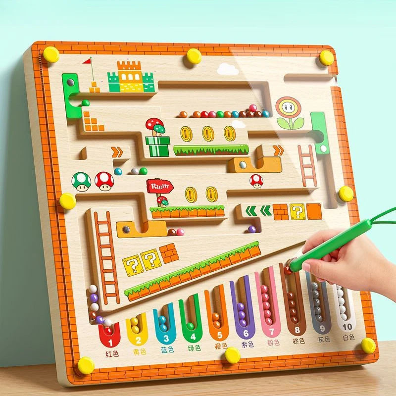 Children’s Magnetic Maze Walking Ball – Early Learning Logic & Focus Puzzle