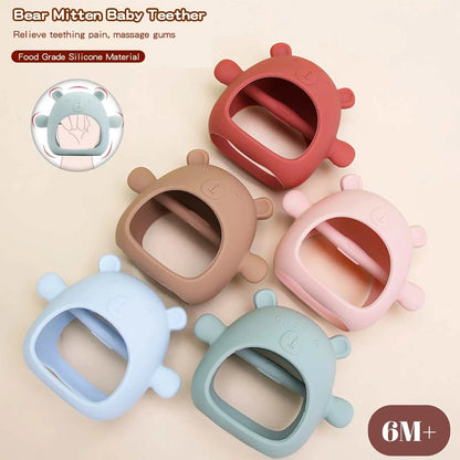 Bear Silicone Teethers for Baby