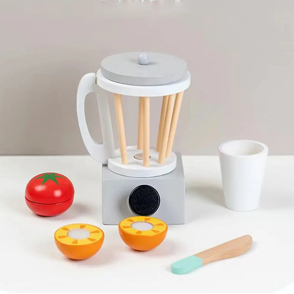 Wooden Kitchen Appliance Pretend Play Set