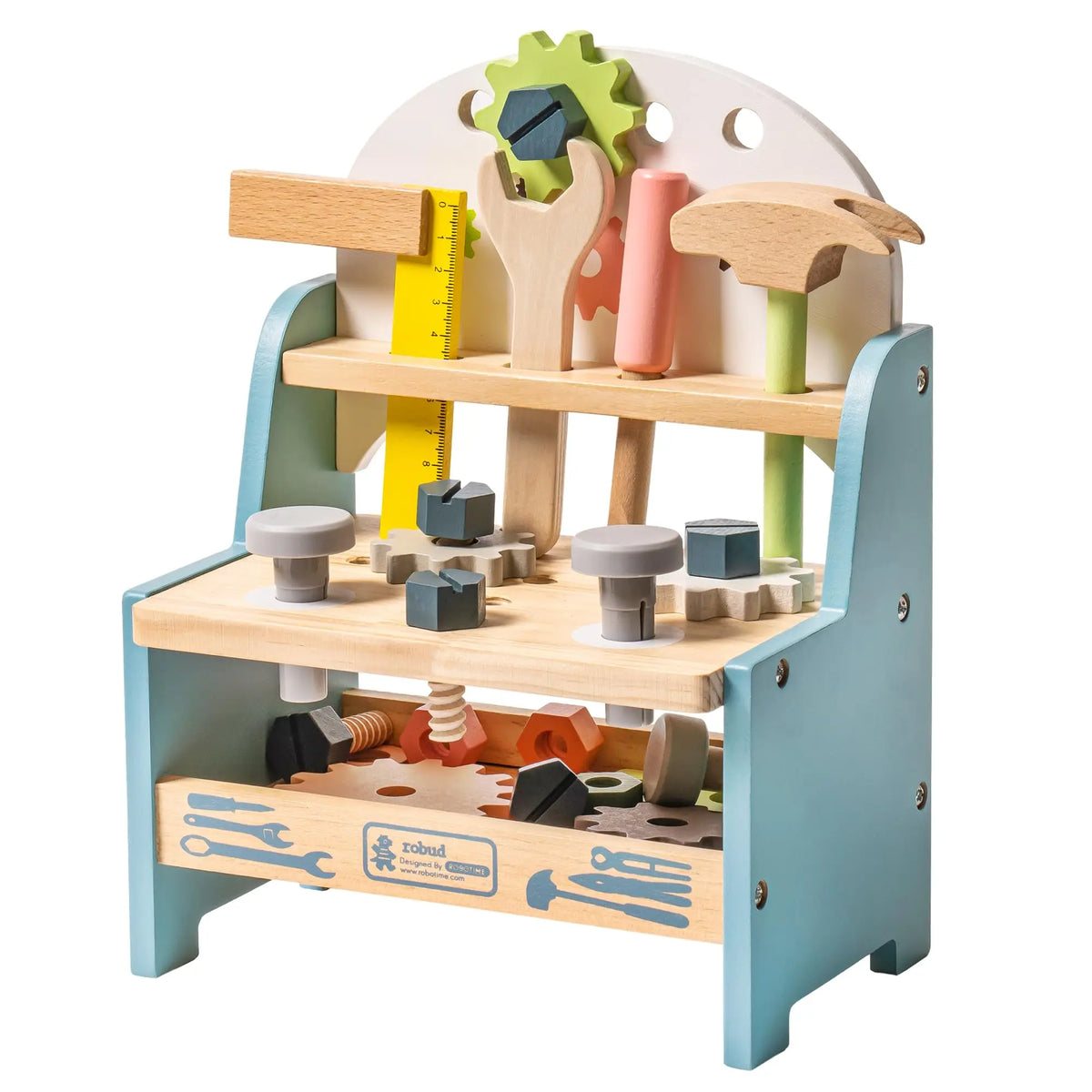 Mini Wooden Tool Bench Set