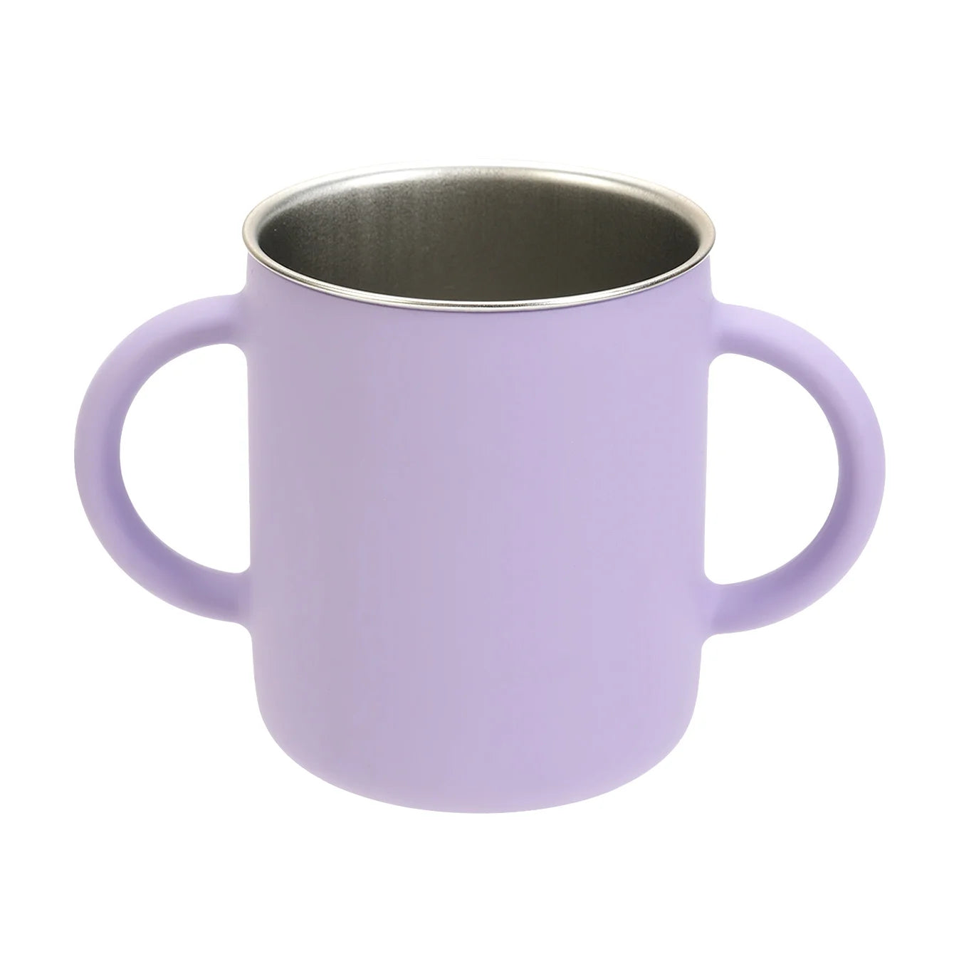 2-in-1 Silicone Baby Cup with Detachable Stainless-Steel Inner | Oliver & Company Montessori Toys